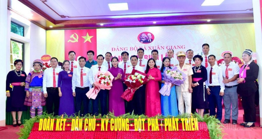Tuyên Quang: Đảng bộ các xã tổ chức Đại hội I, thúc đẩy chuyển đổi số và phát triển kinh tế