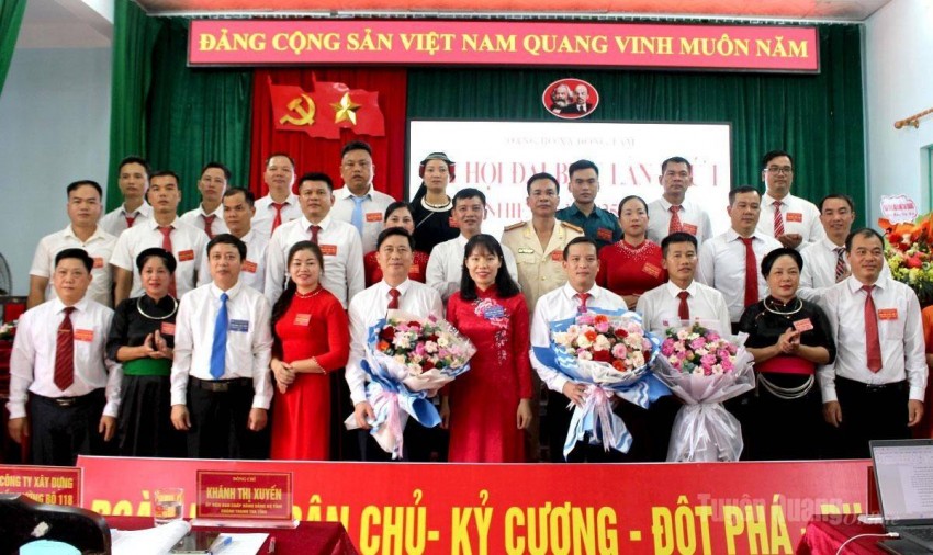 Tuyên Quang: Đảng bộ các xã tổ chức Đại hội I, thúc đẩy chuyển đổi số và phát triển kinh tế