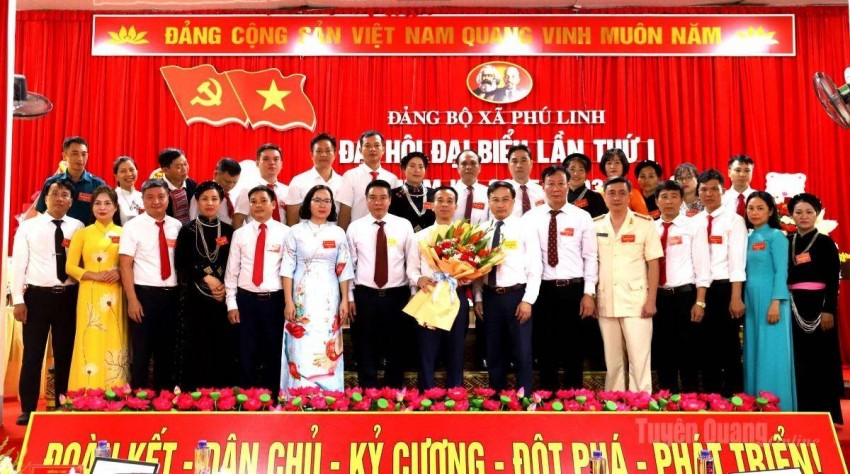 Tuyên Quang: Đảng bộ các xã tổ chức Đại hội I, thúc đẩy chuyển đổi số và phát triển kinh tế