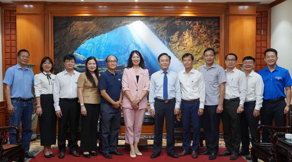 Quảng Trị và Plan International củng cố hợp tác vì trẻ em và cộng đồng bền vững