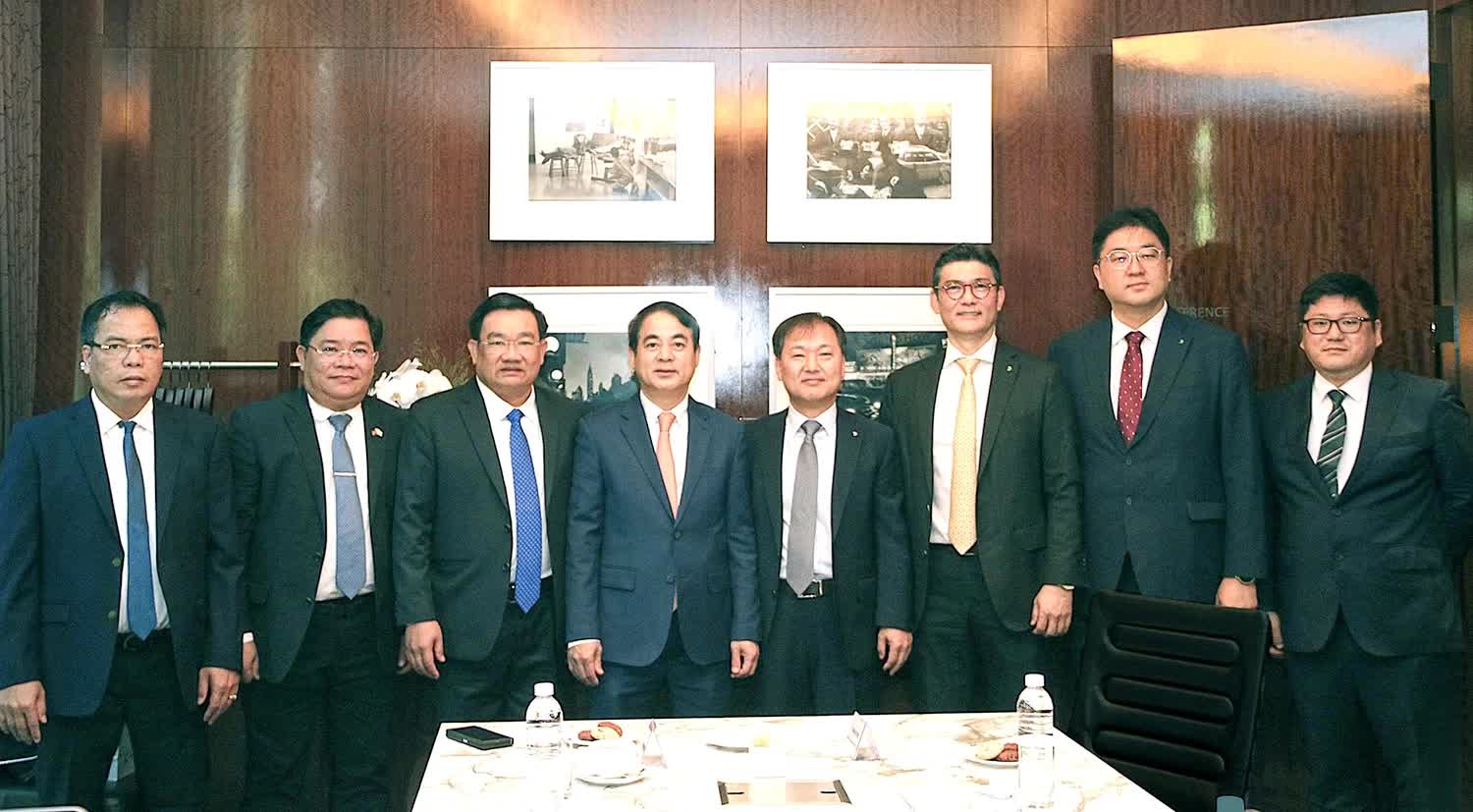 Đoàn công tác tỉnh Khánh Hòa xúc tiến đầu tư tại Hàn Quốc