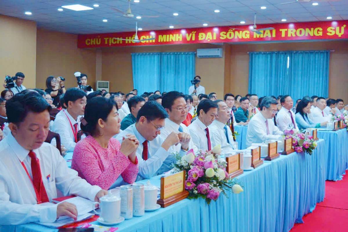 Các  đại  biểu  tham  dự  Đại  hội