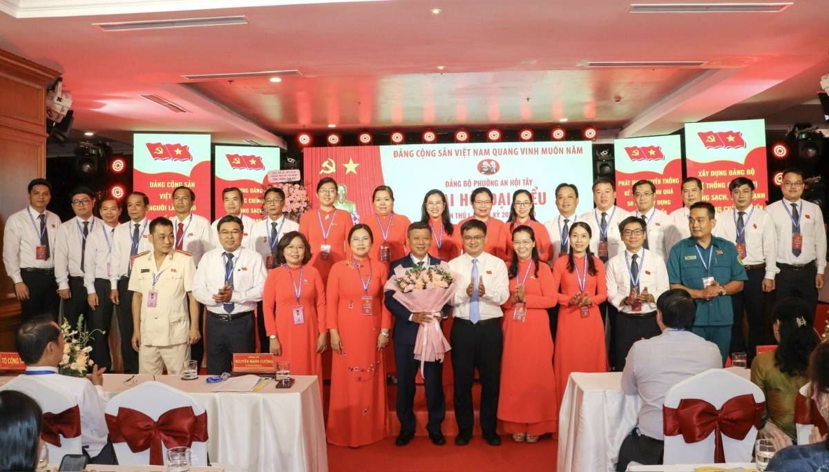 Đại hội Đảng bộ phường An Hội Tây lần thứ I: Hướng tới đô thị văn minh, hiện đại và bền vững