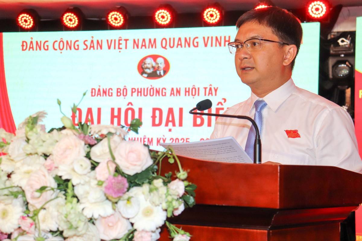 Đại hội Đảng bộ phường An Hội Tây lần thứ I: Hướng tới đô thị văn minh, hiện đại và bền vững