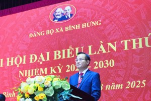Xã Bình Hưng( TP. Hồ Chí Minh) : Tự tin bước vào kỷ nguyên vươn mình của dân tộc