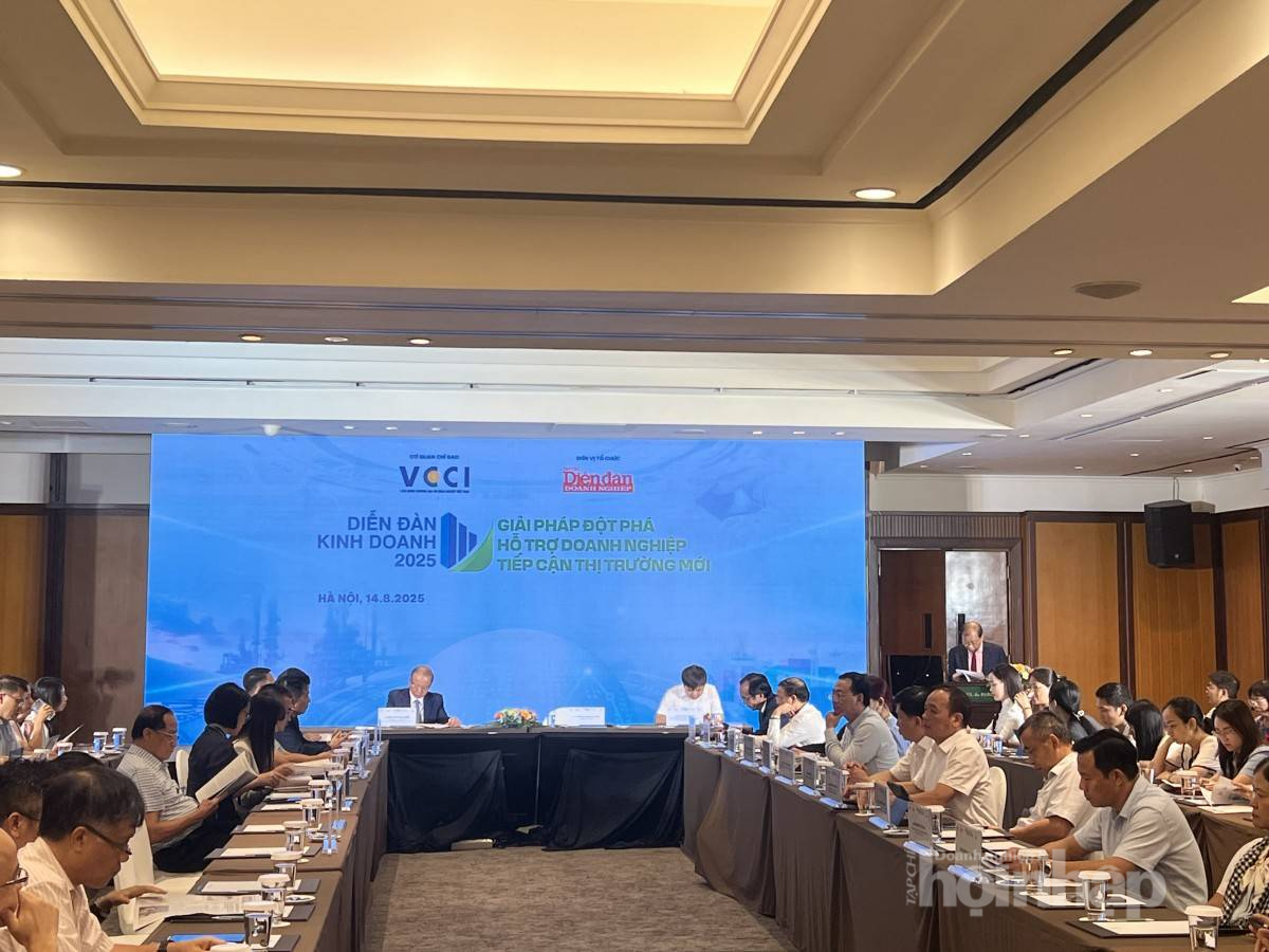 Diễn đàn kinh doanh 2025: Giải pháp đột phá hỗ trợ doanh nghiệp tiếp cận thị trường mới