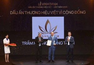 Trầm hương Hoàng Trầm được vinh danh "Dấu ấn Thương hiệu vì Cộng đồng"