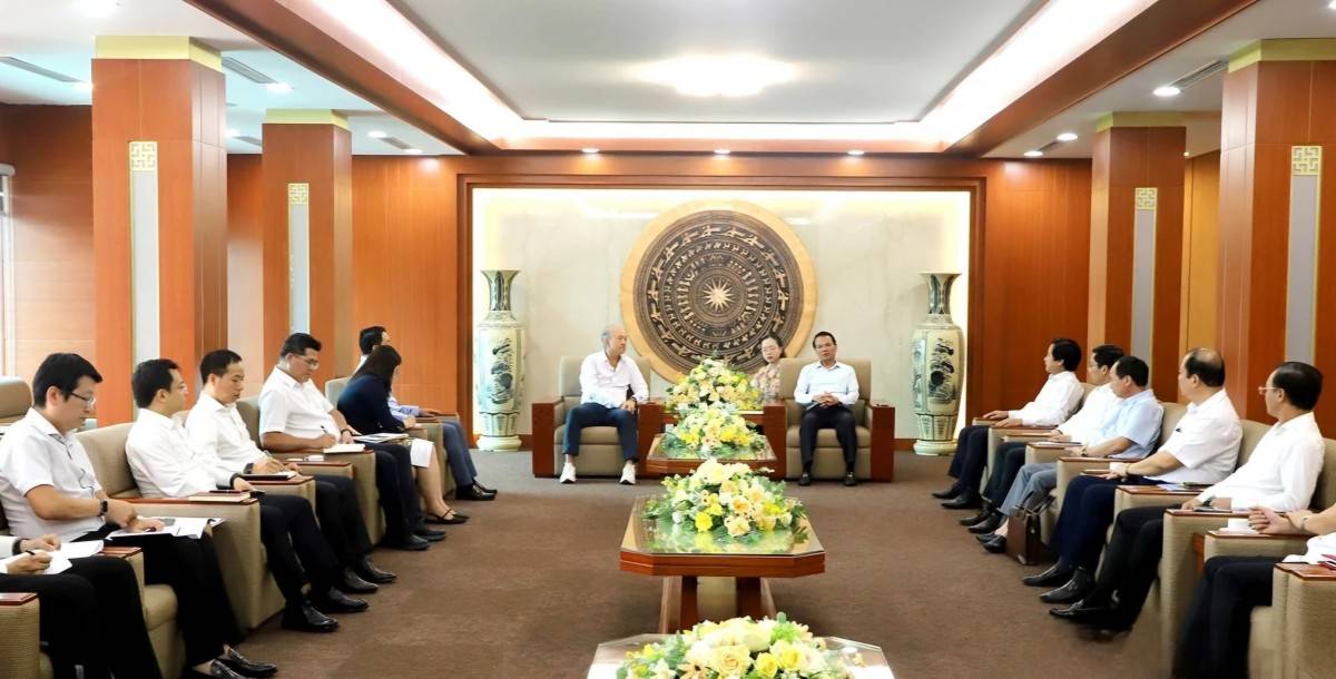 Phú Thọ cam kết tháo gỡ vướng mắc, hỗ trợ dự án Logistics 40 triệu USD