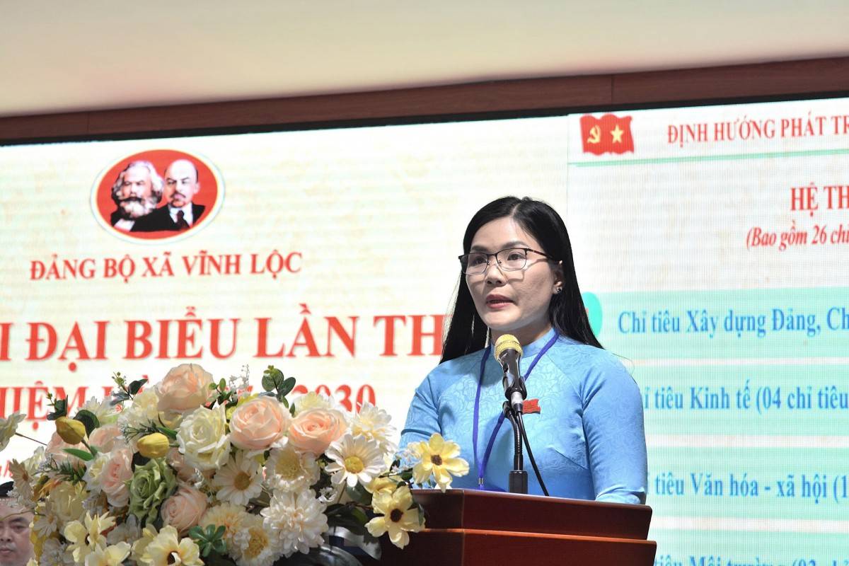 bà Nguyễn Thị Thảo làm Phó Bí thư, Chủ tịch UBND xã