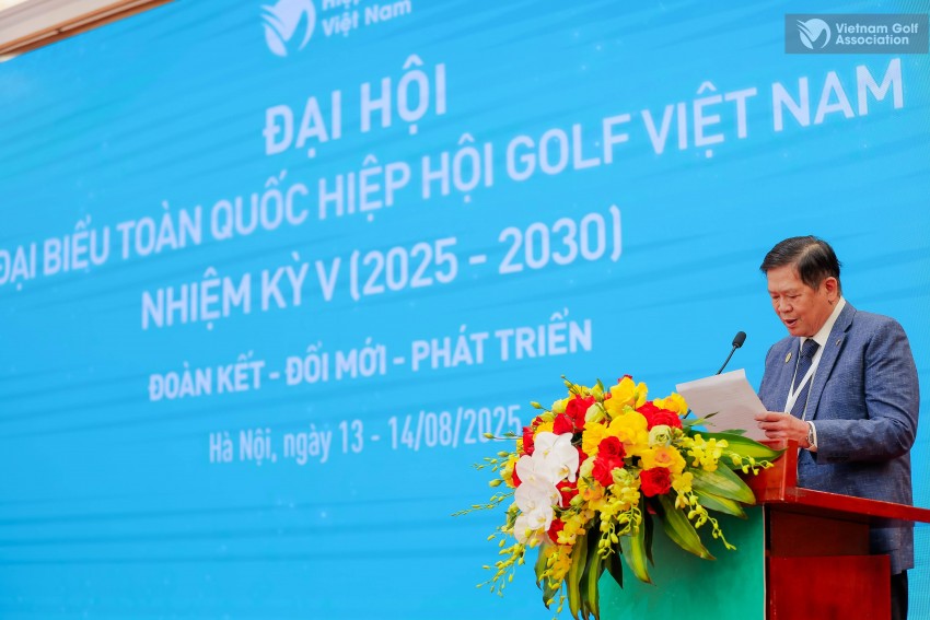 Đại hội Golf Việt Nam nhiệm kỳ V: Từ cú phát bóng tới chiến lược dài hạn