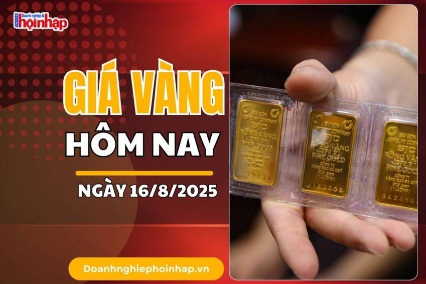Giá vàng hôm nay 16/8: Vàng nhẫn "quay xe" giảm gần 1 triệu đồng/lượng