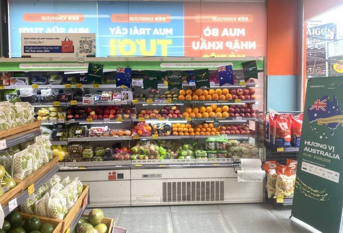 Thịt bò hảo hạng từ New South Wales đã xuất hiện tại Kingfoodmart