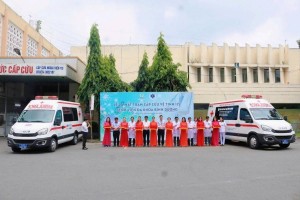 Khu vực Bình Dương cũ đưa vào hoạt động Trạm Cấp cứu vệ tinh 115 số 47