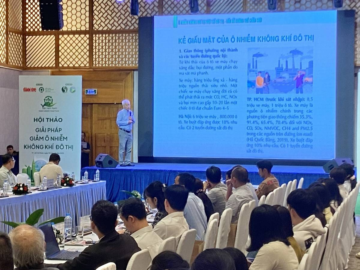 Giao thông – “kẻ giấu mặt” của ô nhiễm không khí đô thị