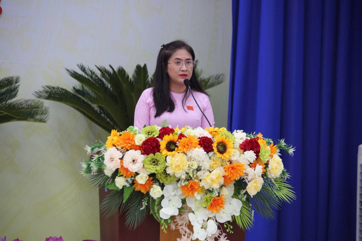 Phó Giám đốc Sở Nội Vụ Bà Rịa – Vũng Tàu Đinh Thị Trúc My giữ chức Bí thư Đảng ủy xã Hòa Hội