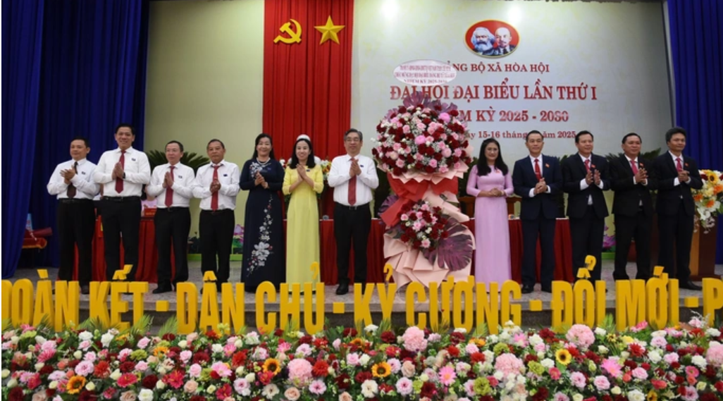 Phó Giám đốc Sở Nội Vụ Bà Rịa – Vũng Tàu Đinh Thị Trúc My giữ chức Bí thư Đảng ủy xã Hòa Hội