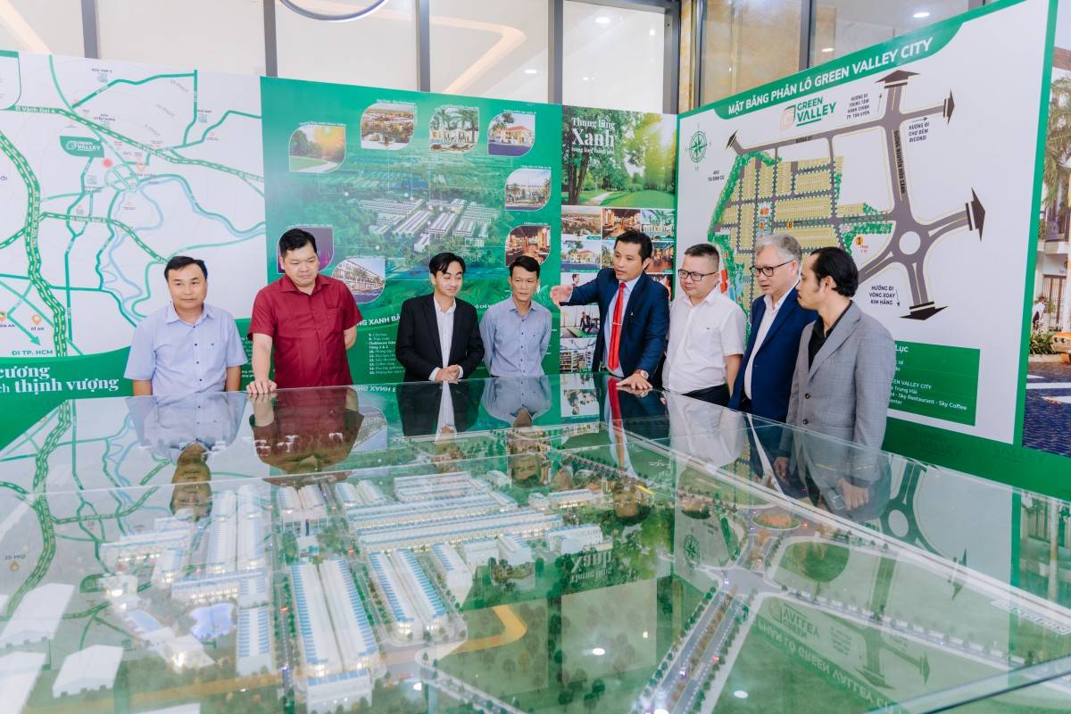 Sales Gallery Green Valley City: Dấu ấn tại tâm điểm phát triển TP. Hồ Chí Minh mới