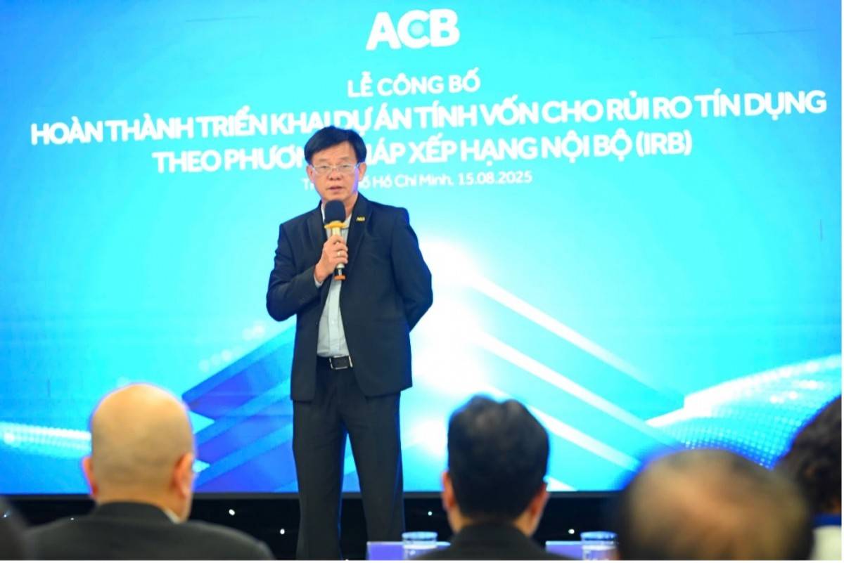 Đặt quản trị rủi ro hàng đầu, ACB hoàn thành dự án tính vốn theo Basel III