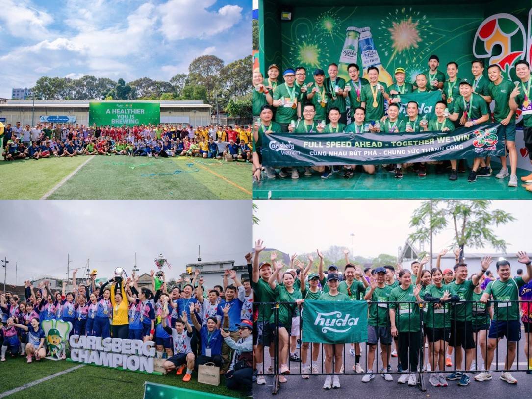 “Sống khỏe” là một trong những ưu tiên hàng đầu tại Carlsberg Việt Nam 
