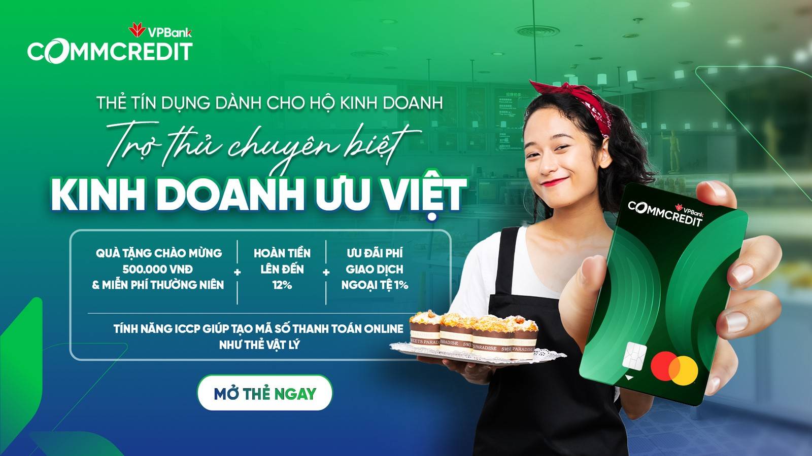 VPBank tiên phong cung cấp thẻ tín dụng “đo ni đóng giày” cho hộ kinh doanh