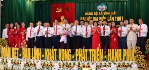Hải Phòng: Đại hội Đảng bộ xã Vĩnh Hải lần thứ nhất - dấu mốc mới cho phát triển toàn diện