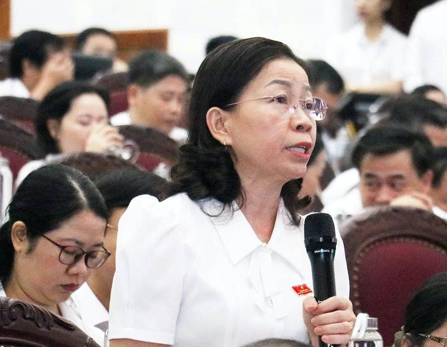 đại biểu Nguyễn Thị Thêu (Tổ đại biểu số 10) nêu ý kiến: Chỉ số cạnh tranh bình đẳng năm 2024 giảm 14 bậc, xếp thứ 58/63 tỉnh, thành. Qua thực tiễn, doanh nghiệp nhỏ và vừa cho rằng tỉnh ưu ái cho các doanh nghiệp lớn nhiều hơn. Đề nghị Giám đốc Sở Tài chính Nghệ An cho biết về thực trạng và giải pháp để cải thiện chỉ số này? 