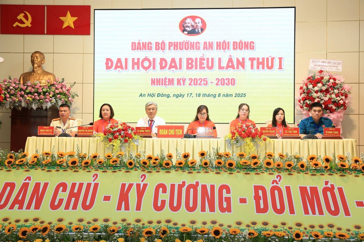 Đảng bộ phường An Hội Đông (TP.Hồ Chí Minh) hướng tới xây dựng đô thị thông minh, hiện đại trong nhiệm kỳ 2025 -2030