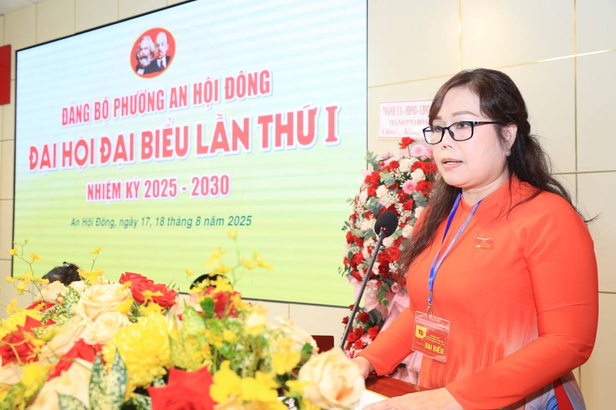 Đảng bộ phường An Hội Đông (TP.Hồ Chí Minh) hướng tới xây dựng đô thị thông minh, hiện đại trong nhiệm kỳ 2025 -2030