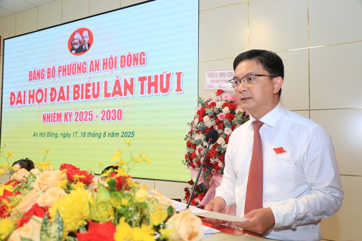 Đảng bộ phường An Hội Đông (TP.Hồ Chí Minh) hướng tới xây dựng đô thị thông minh, hiện đại trong nhiệm kỳ 2025 -2030