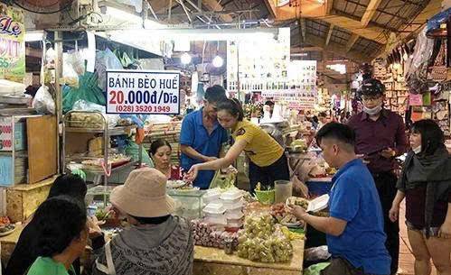 bánh bèo Huế cô Ánh ở Cửa Tây.