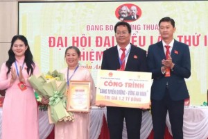 Bà Trần Thị Diễm Trinh giữ chức Bí thư Phường Thuận An (TP. Hồ Chí Minh)