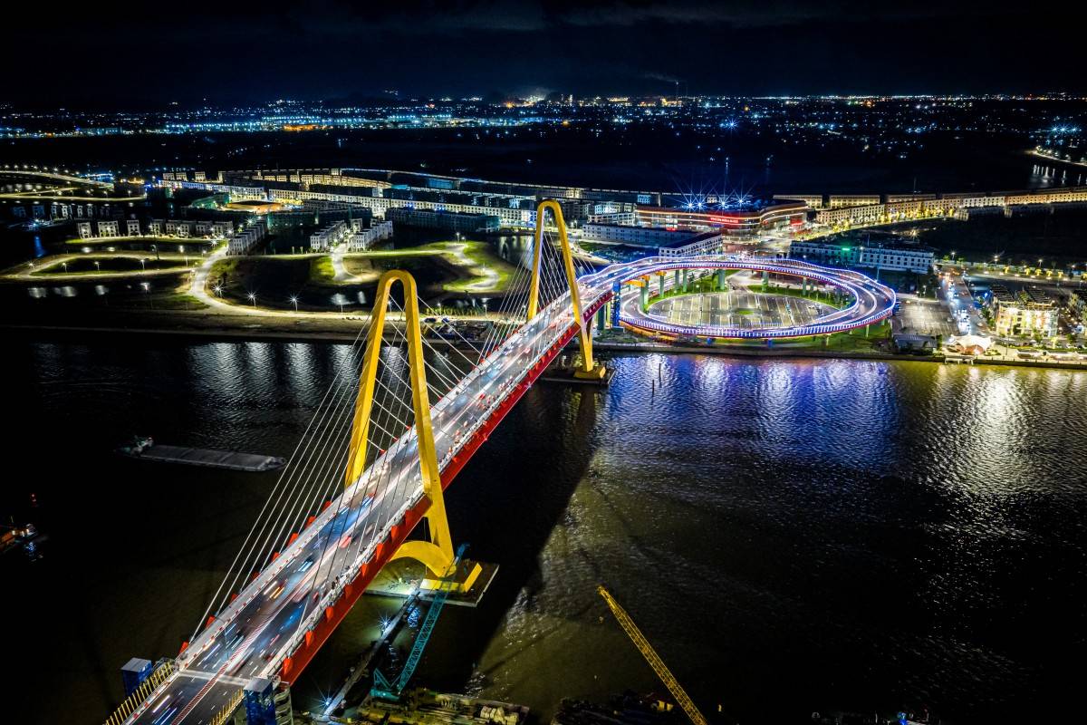 Dự án cầu Máy Chai và đường dẫn hai bên góp phần rút ngắn thời gian di chuyển từ Vũ Yên vào trung tâm thành phố.