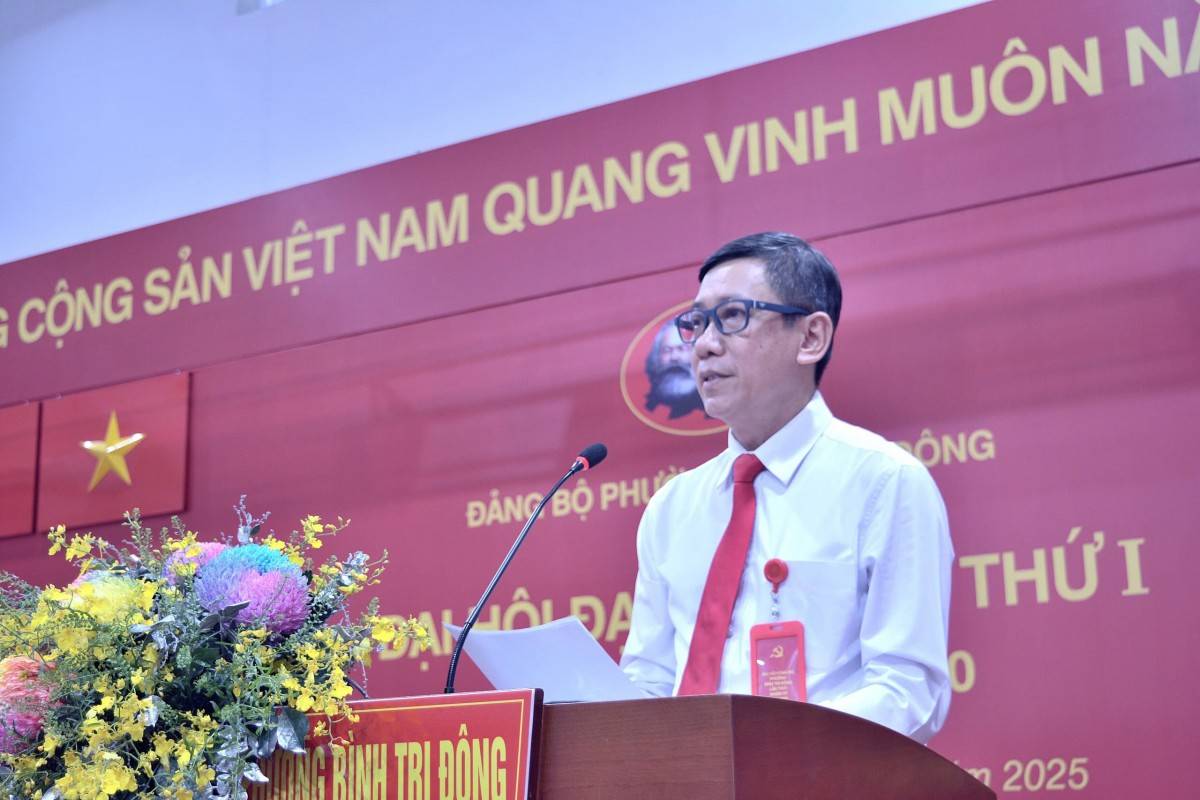 ông Trần Xuân Điền- Thành ủy viên giữ chức Bí thư Đảng ủy, Chủ tịch HĐND phường 