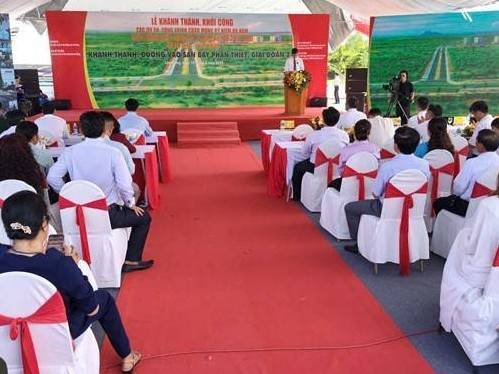 Lâm Đồng khánh thành công trình đường vào sân bay Phan Thiết, tổng vốn 118 tỷ đồng