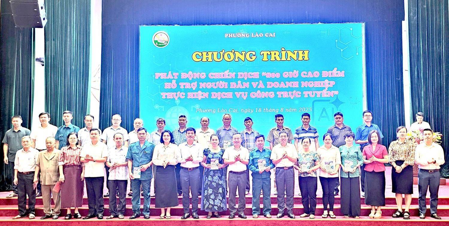 Phường Lào Cai phát động Chiến dịch “800 giờ cao điểm”