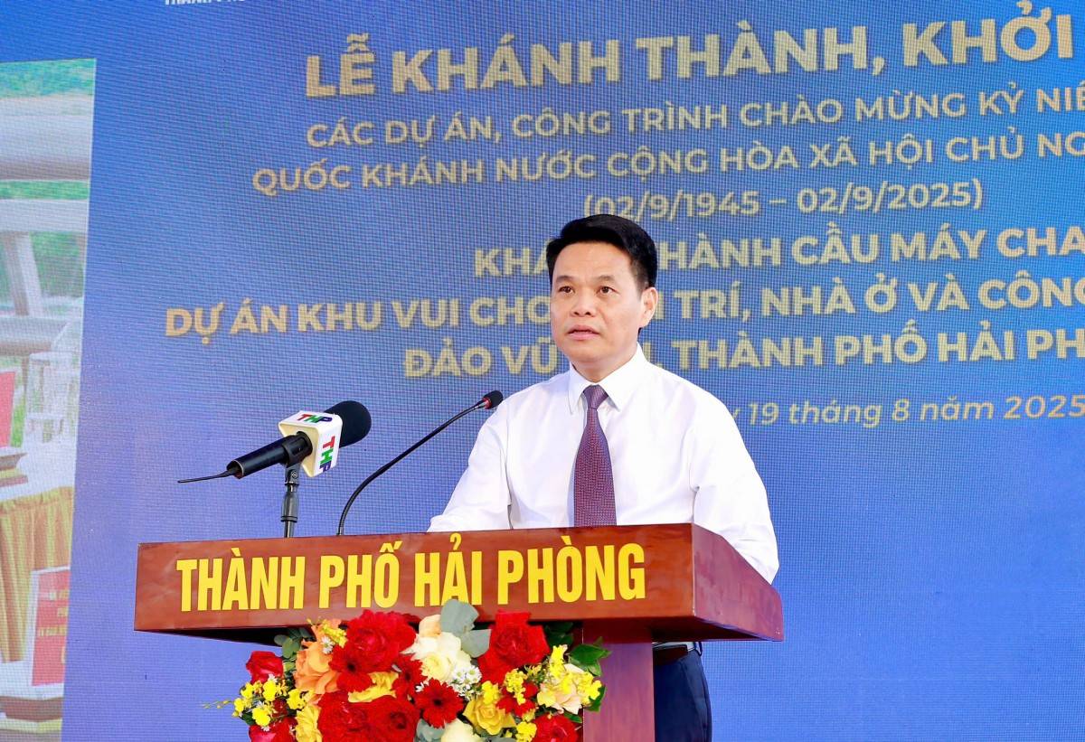 Hải Phòng bứt phá hạ tầng với 9 công trình trọng điểm chào mừng 80 năm Quốc khánh