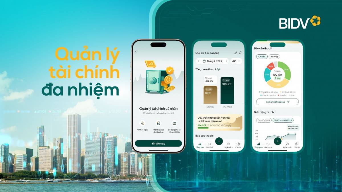 BIDV SmartBanking phiên bản X – dấu ấn tiên phong cùng loạt tính năng mới độc đáo