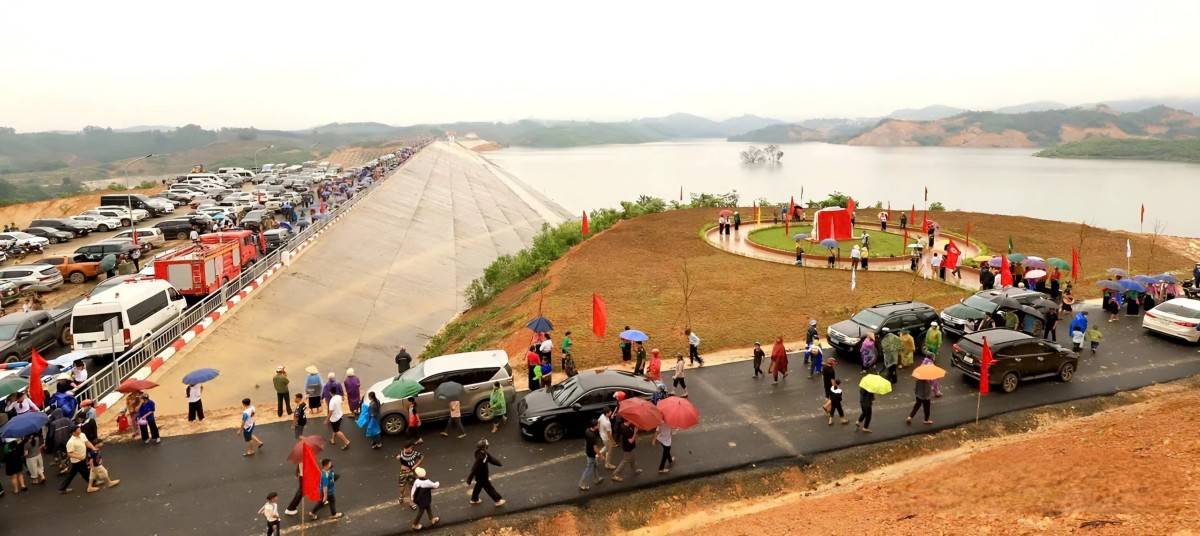 Phú Thọ khánh thành Hồ chứa nước Cánh Tạng hơn 4.100 tỷ đồng