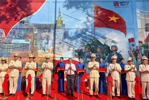 TP. Hồ Chí Minh xác lập kỷ lục đường bích họa lớn nhất Việt Nam
