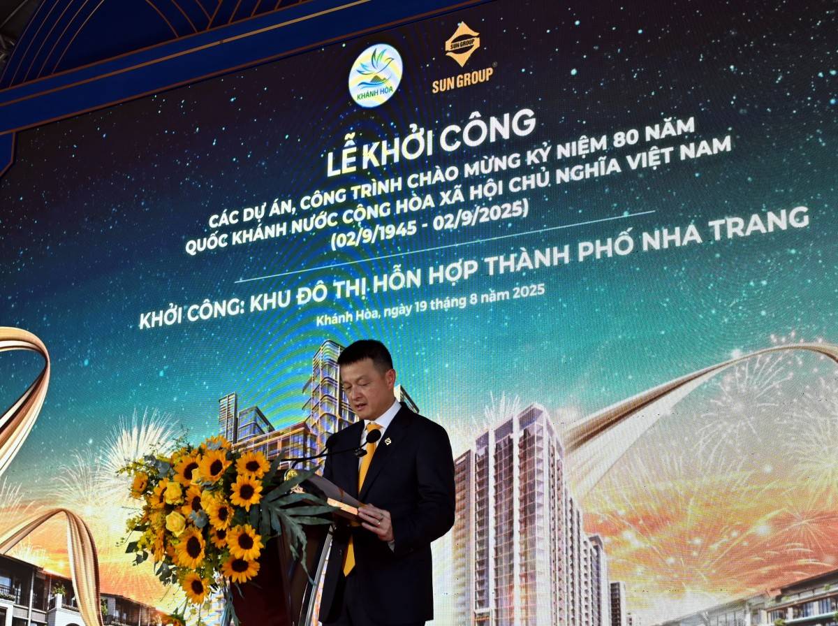 Khởi công Dự án Khu đô thị hỗn hợp Nha Trang quy mô hơn 226 ha