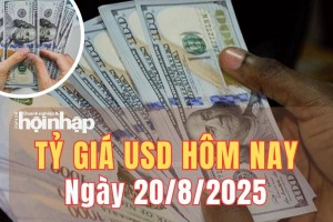 Tỷ giá USD hôm nay 20/8/2025: Đồng USD thế giới trầm lắng chờ tín hiệu lãi suất