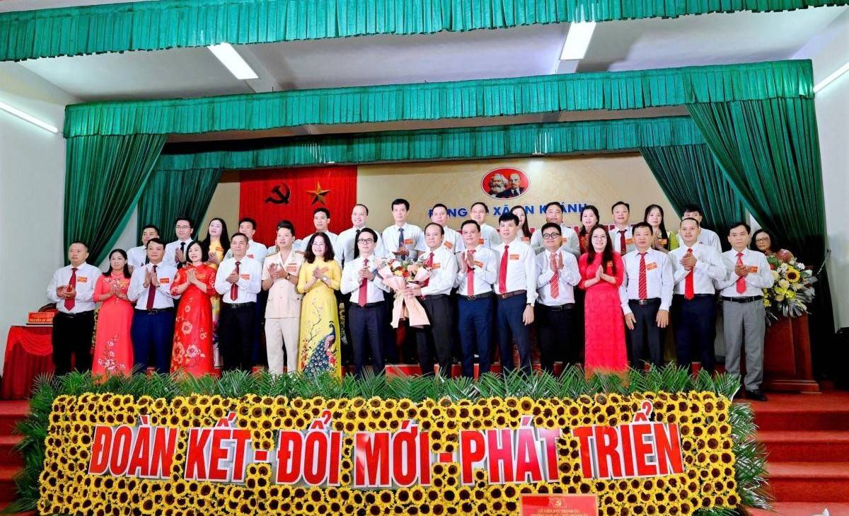 An Khánh (TP. Hải Phòng) tổ chức Đại hội Đảng bộ lần thứ I: Đoàn kết – Đột phá – Phát triển bền vững
