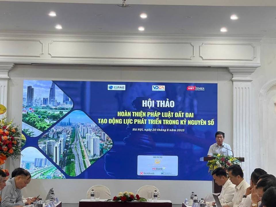 Hoàn thiện pháp luật đất đai tạo động lực phát triển trong kỷ nguyên số