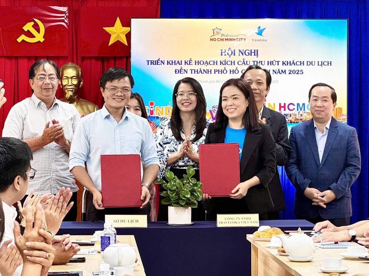 Sở Du lịch TP. Hồ Chí Minh vừa công bố chương trình hợp tác với Công ty TNHH Traveloka Việt Nam.