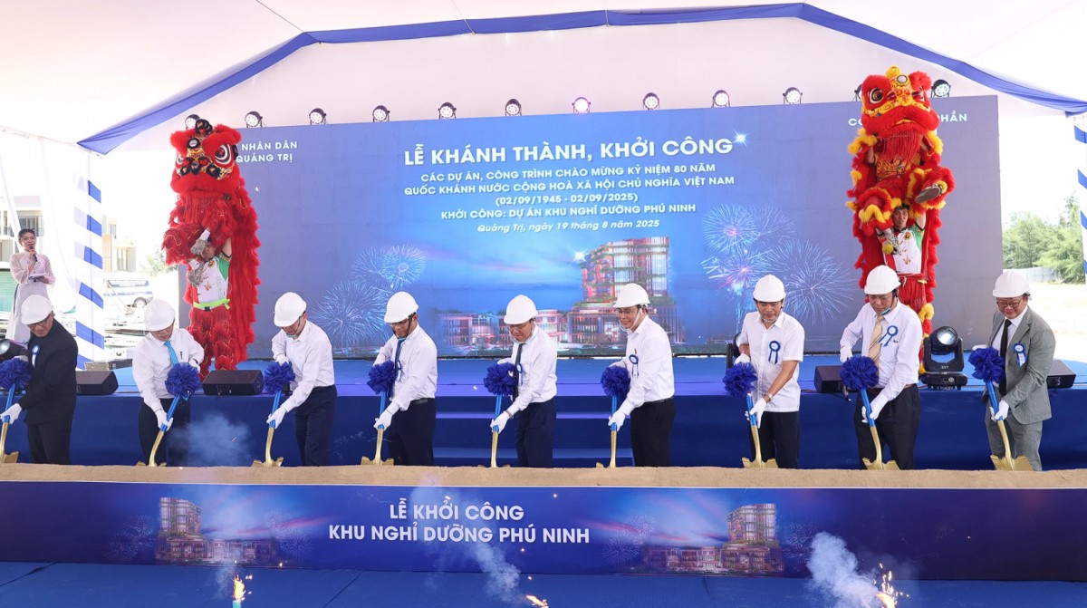 Quảng Trị khởi công khu nghỉ dưỡng gần 800 tỷ đồng