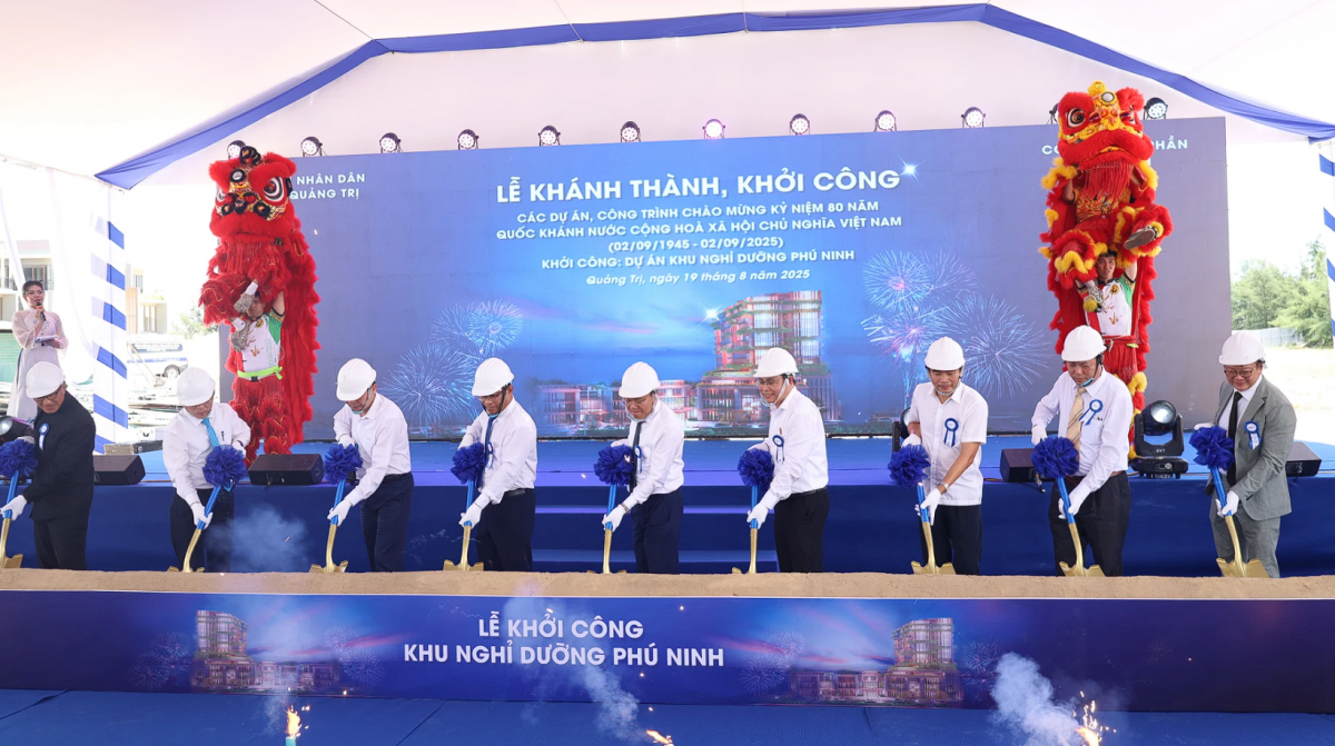 Quảng Trị khởi công khu nghỉ dưỡng gần 800 tỷ đồng