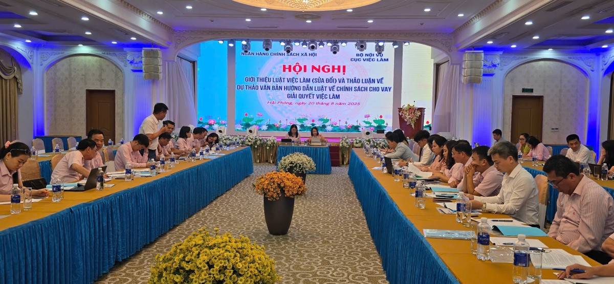 Nâng mức vay, mở rộng đối tượng: Nhiều đề xuất đột phá tại hội thảo sửa đổi Luật Việc làm