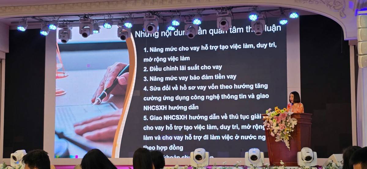 Nâng mức vay, mở rộng đối tượng: Nhiều đề xuất đột phá tại hội thảo sửa đổi Luật Việc làm