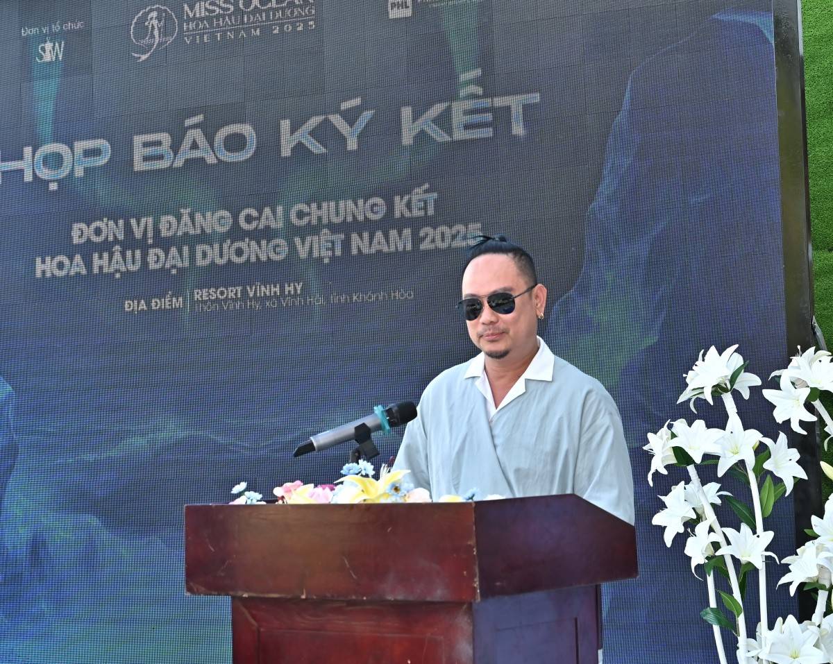 Hoa hậu Đại Dương Việt Nam 2025 rực rỡ giữa vịnh biển Vĩnh Hy