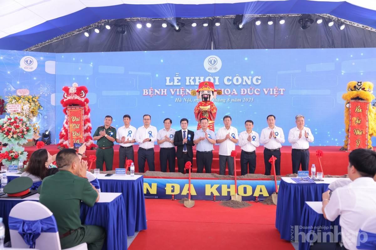 Hà Nội khởi công bệnh viện 1.400 tỷ, quy mô 350 giường bệnh